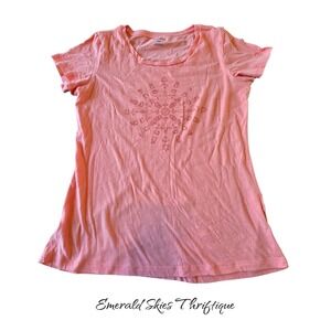 Columbia Sportswear Women's Short Sleeve Casual Graphic T-Shirt Med free ship